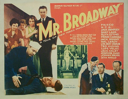 Poster-Mr. Broadway-Ruth Etting-Lower Right